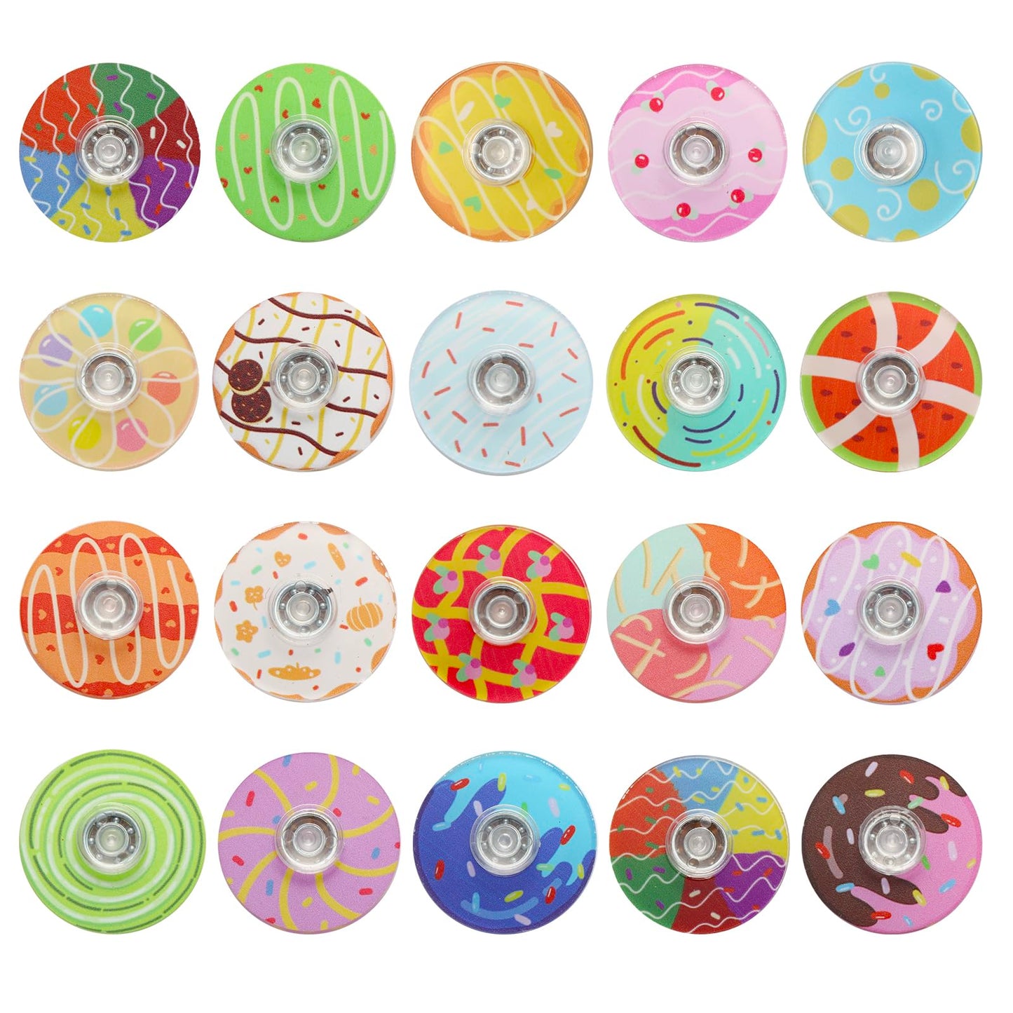 Seilaiap 20PCS Fidget Spinners Bulk – Mini Spinner Toys for Parties, Classrooms & Gifts