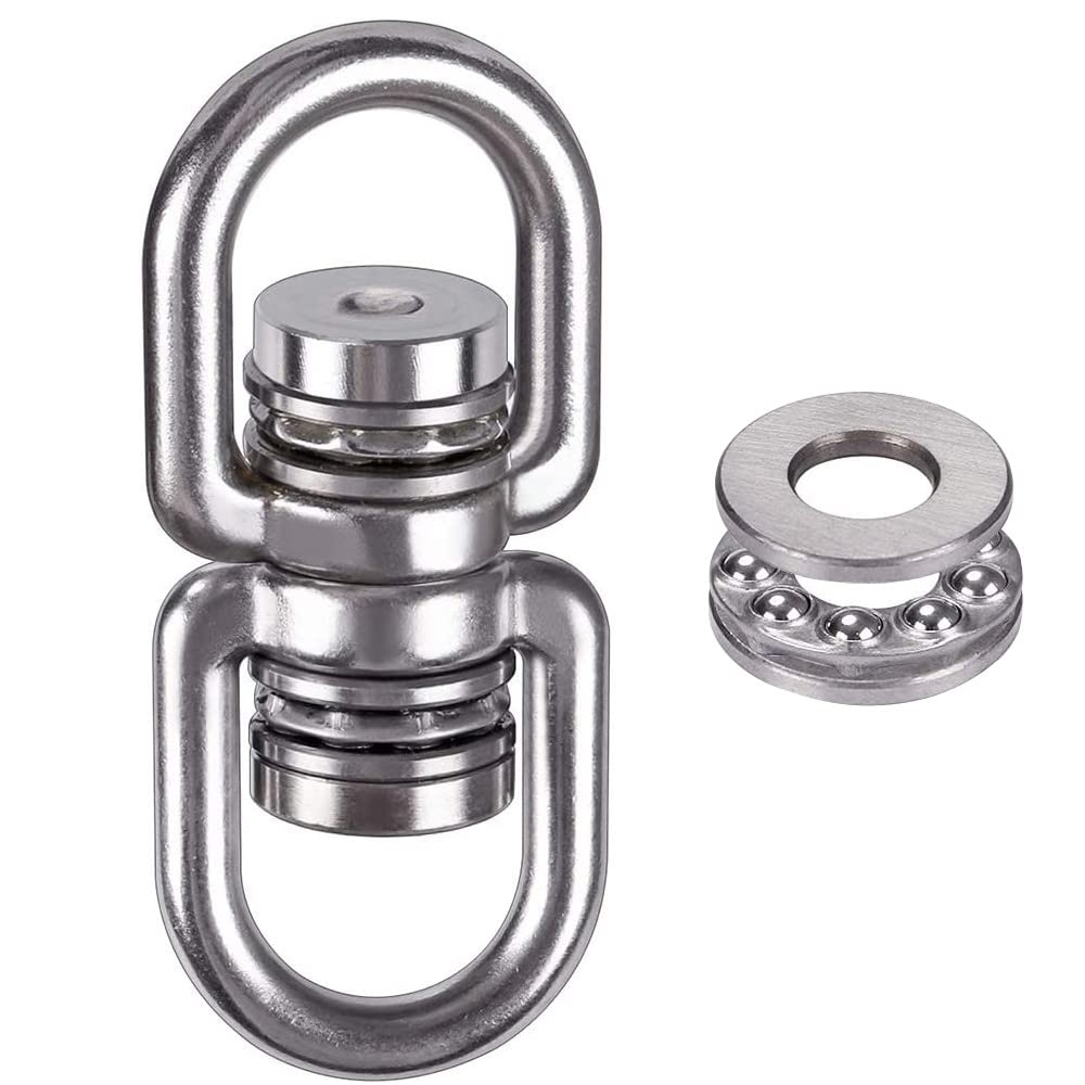 SELEWARE Bearing Swing Swivel – 360° Rotation Hanging Accessory, Supports Up to 1200 lbs