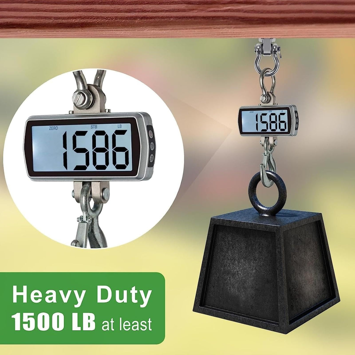 SELEWARE Heavy Duty Swing Hangers with Bearings – 1500 lb Capacity, Stainless Steel, Quiet 180° Rotation (2-Pack)