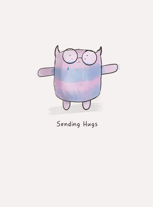 Sending Hugs – Comfort & Support | greeting card