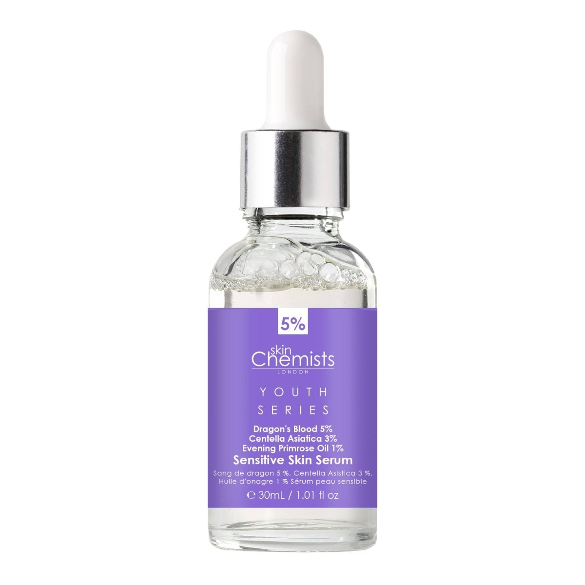 Sensitive Skin Serum Dragon's Blood 5%, Centella Asistica 3%, Evening Primrose Oil 1% 30ml