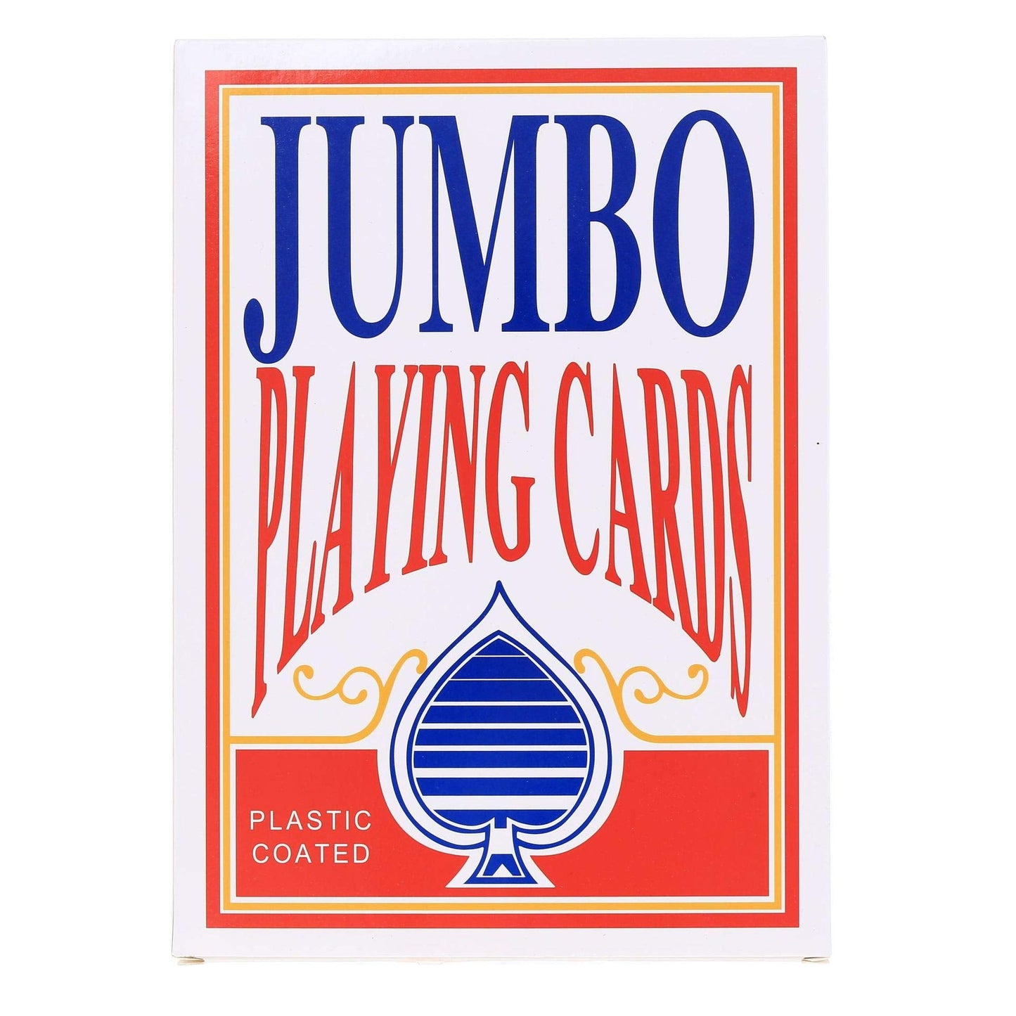 SeptCity Jumbo Playing Cards – Extra-Large 9.5x6.7 in Giant Deck (1 Pack, 6x Size)