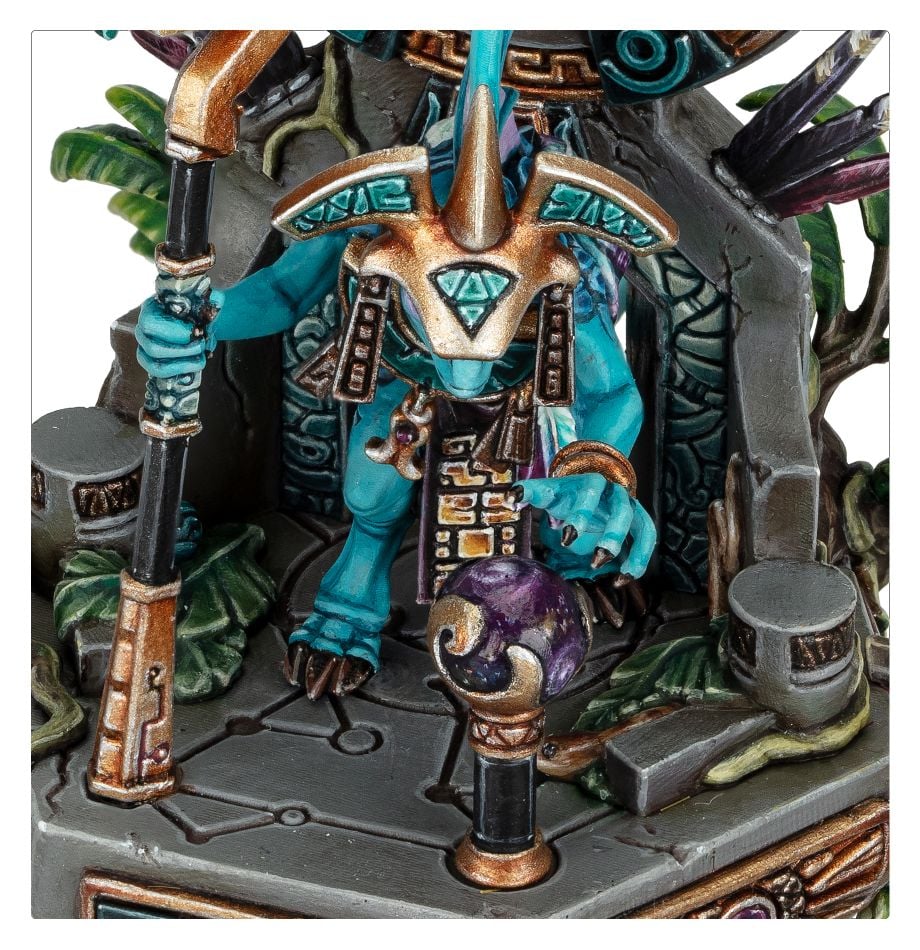 Seraphon: Skink Starseer