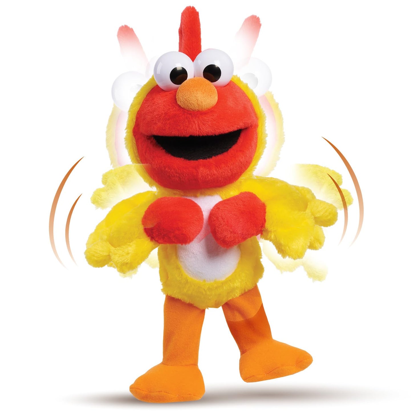 Sesame Street Chicken Dance Elmo Animated Plush — 13-Inch Dancing Toy by Just Play