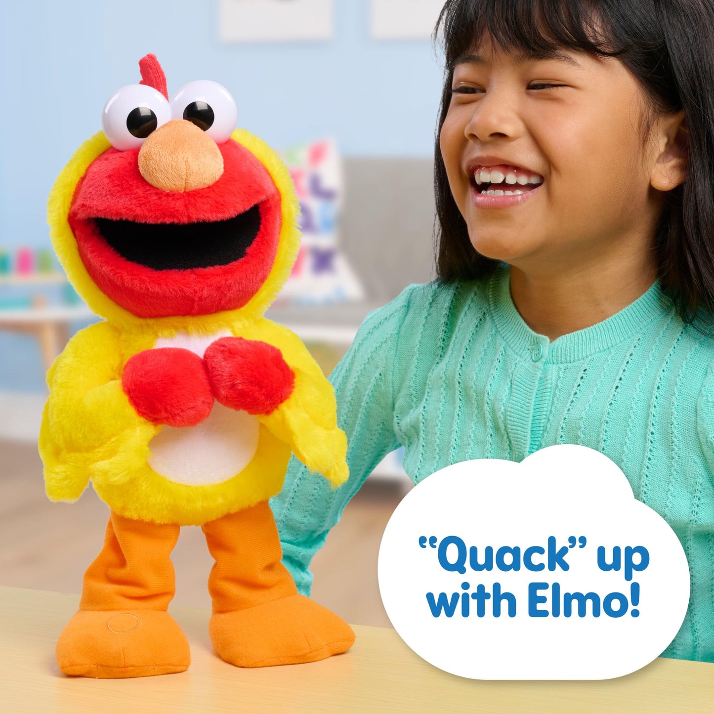 Sesame Street Chicken Dance Elmo Animated Plush — 13-Inch Dancing Toy by Just Play