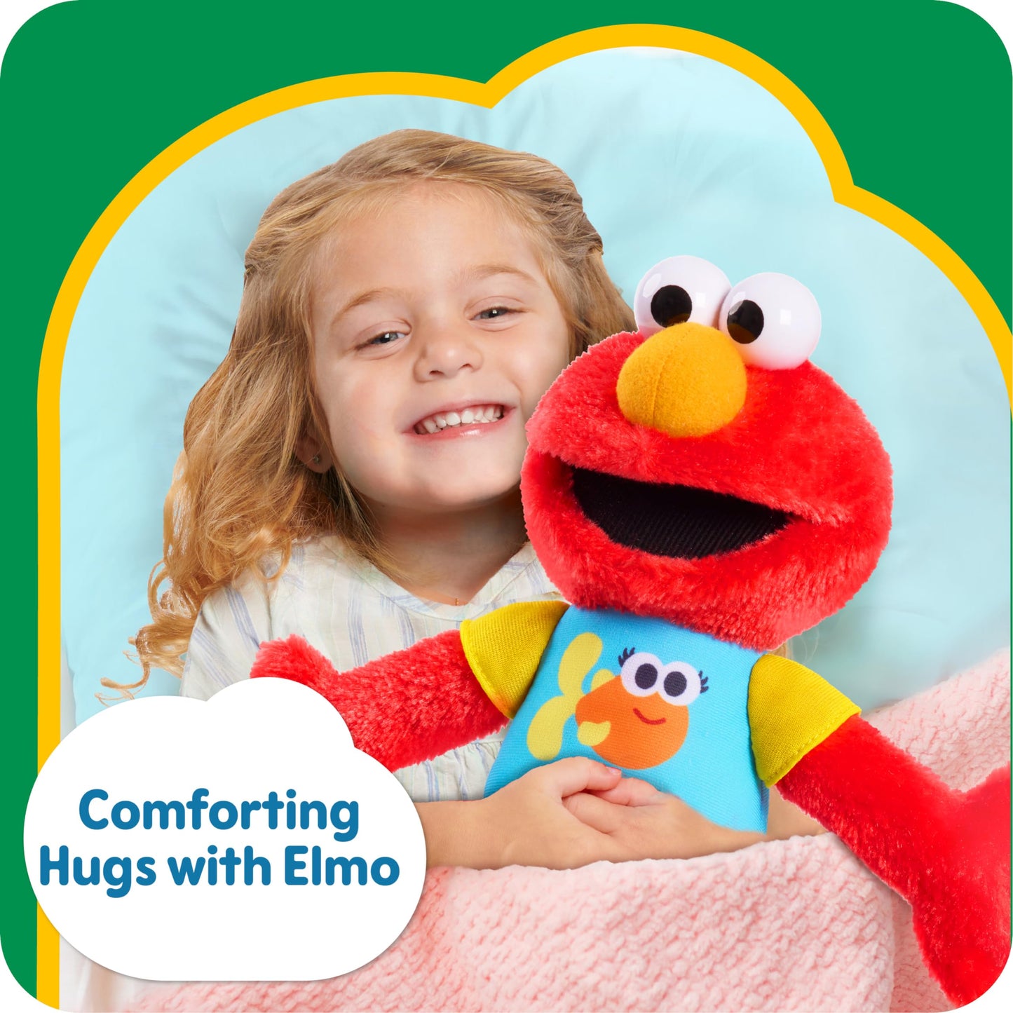 Sesame Street Sing-Along Elmo Plush – 13-Inch Lights & Sounds | Just Play