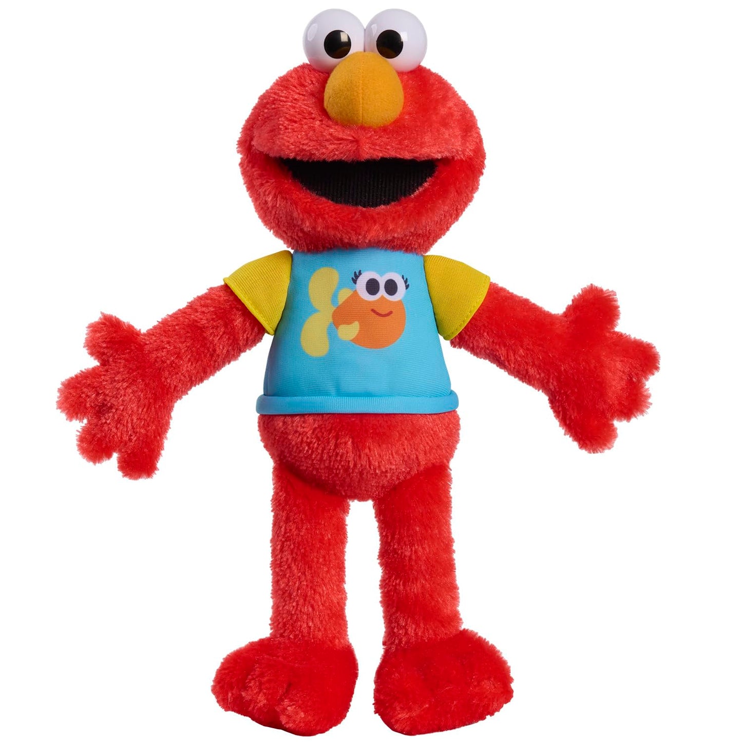 Sesame Street Sing-Along Elmo Plush – 13-Inch Lights & Sounds | Just Play
