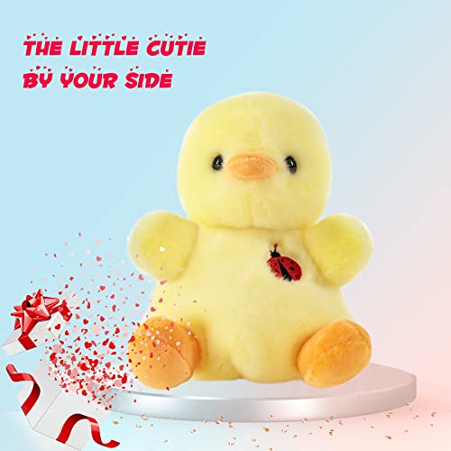 Sew Butiful 8-Inch Duck Plush Toy — Soft Stuffed Animal for Baby, Nursery Decor, Gifts