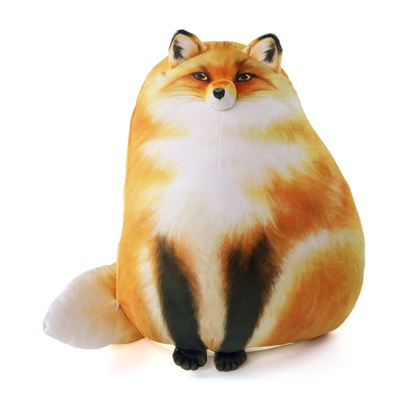 Sew Butiful Fox Plush Pillow – Cute Fox Stuffed Animal & Throw Pillow Gift for Girls, Boys, Kids
