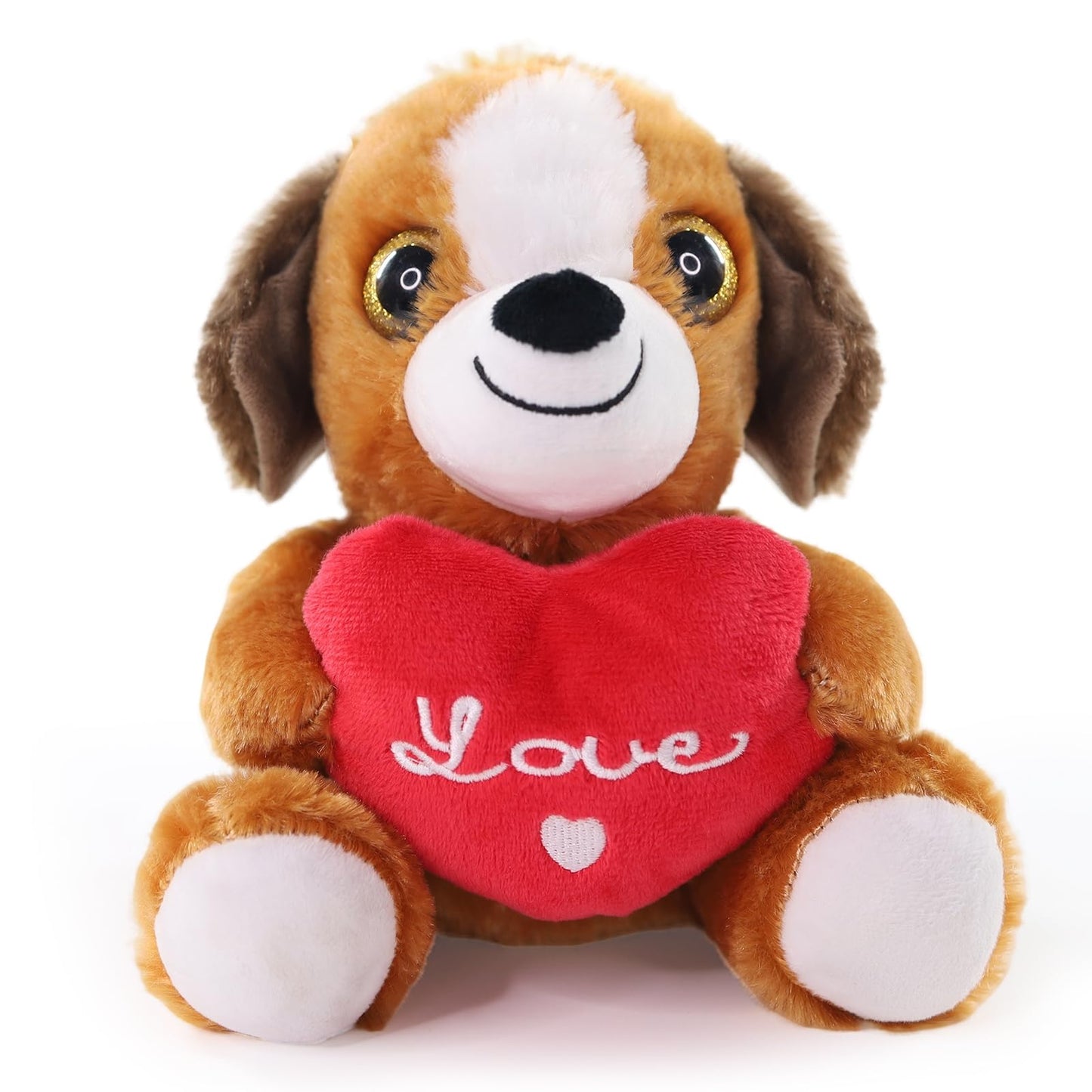 Sew Butiful Plush Puppies – Valentines Day Gift for Couples & Kids | Puppy Love Dog Stuffed Animal