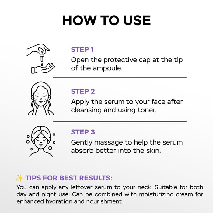 SEYOUL SOS Radiance Ampoule – Hydrating Face Serum with Fermented Collagen & Rosemary (10 x 1.5ml)