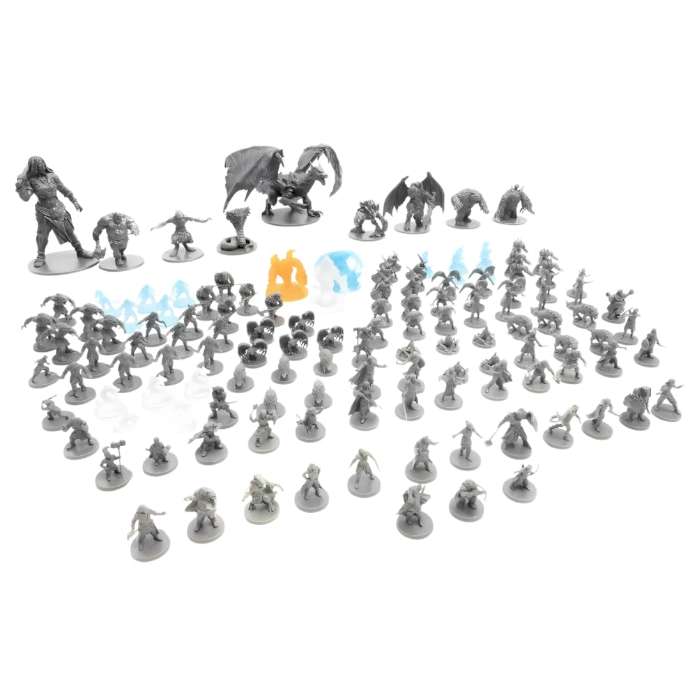 SFG Blacklist Games Miniatures – Fantasy Series 1 Stretch Goals (131 Figures, 66 Molds, 3 Colors)