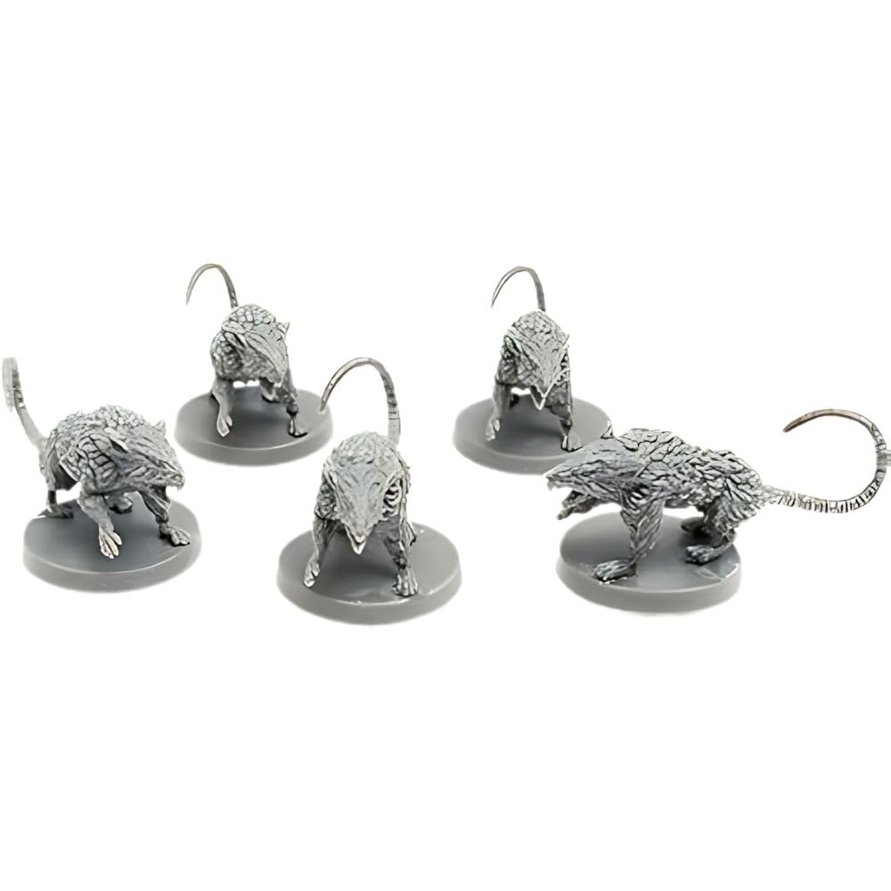 SFG Blacklist Games Miniatures: Fantasy Series 1 – 70 Highly Detailed Pre-Assembled Minis for D&D and RPGs
