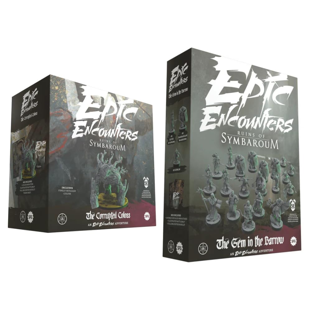 SFG Epic Encounters: Ruins of Symbaroum Bundle – The Corrupted Coloss & The Gem in The Barrow (2 Items)