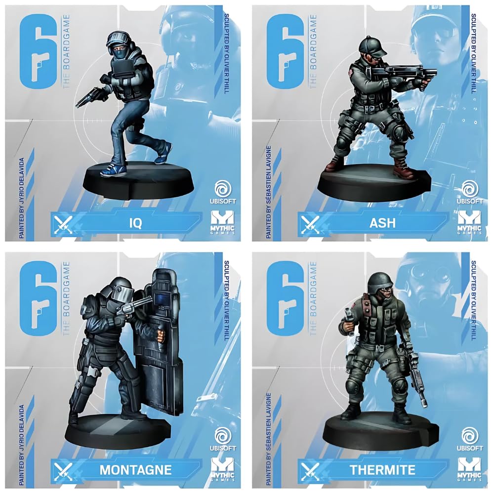 SFG Mythic Games 6: Siege – The Board Game | Tactical Squad Combat