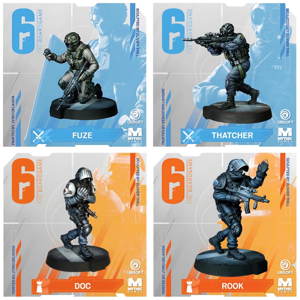 SFG Mythic Games 6: Siege – The Board Game | Tactical Squad Combat