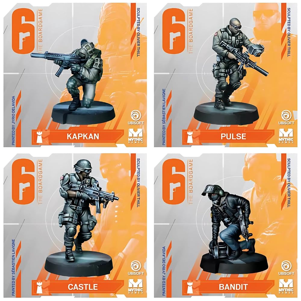 SFG Mythic Games 6: Siege – The Board Game | Tactical Squad Combat