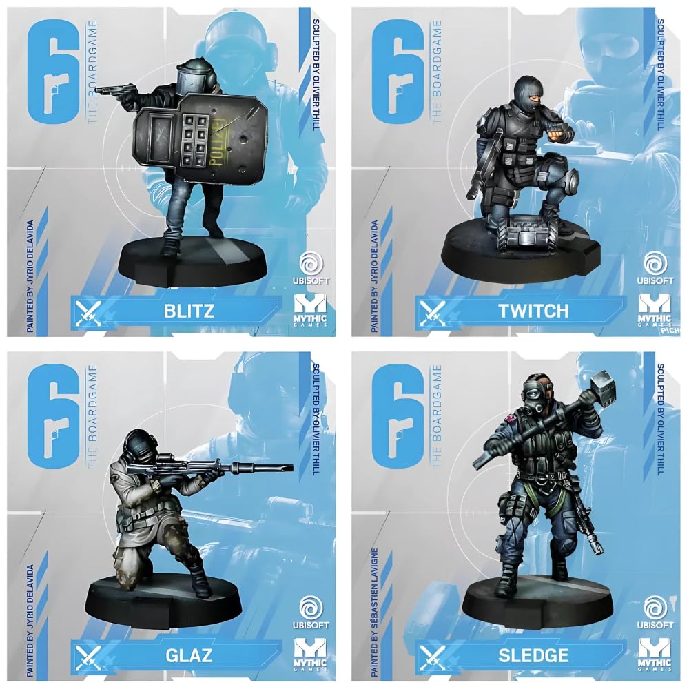 SFG Mythic Games 6: Siege – The Board Game | Tactical Squad Combat