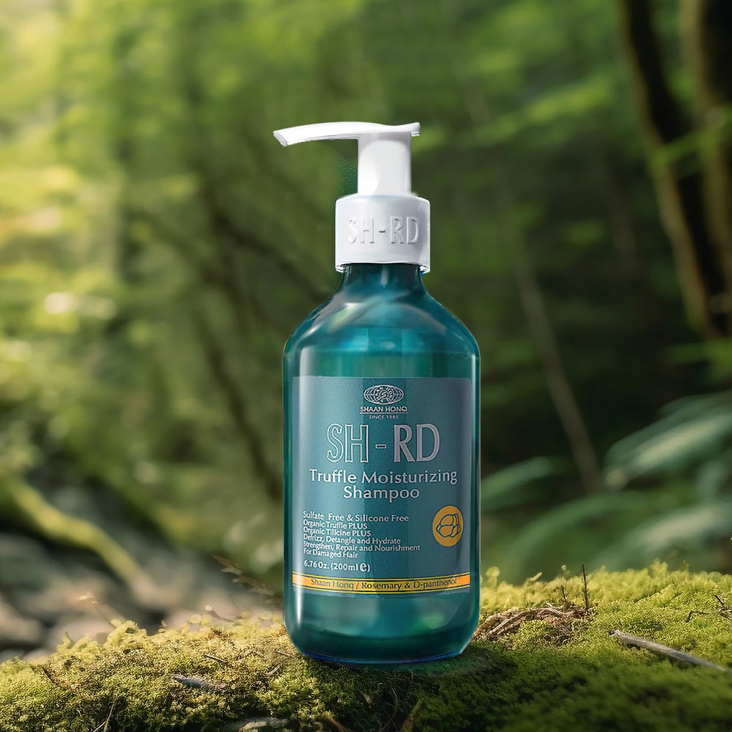 SH-RD Truffle Moisturizing Shampoo for Dry Damaged Hair | Hydration, Repair & Scalp Relief | Sulfate-Free 6.76oz/200ml
