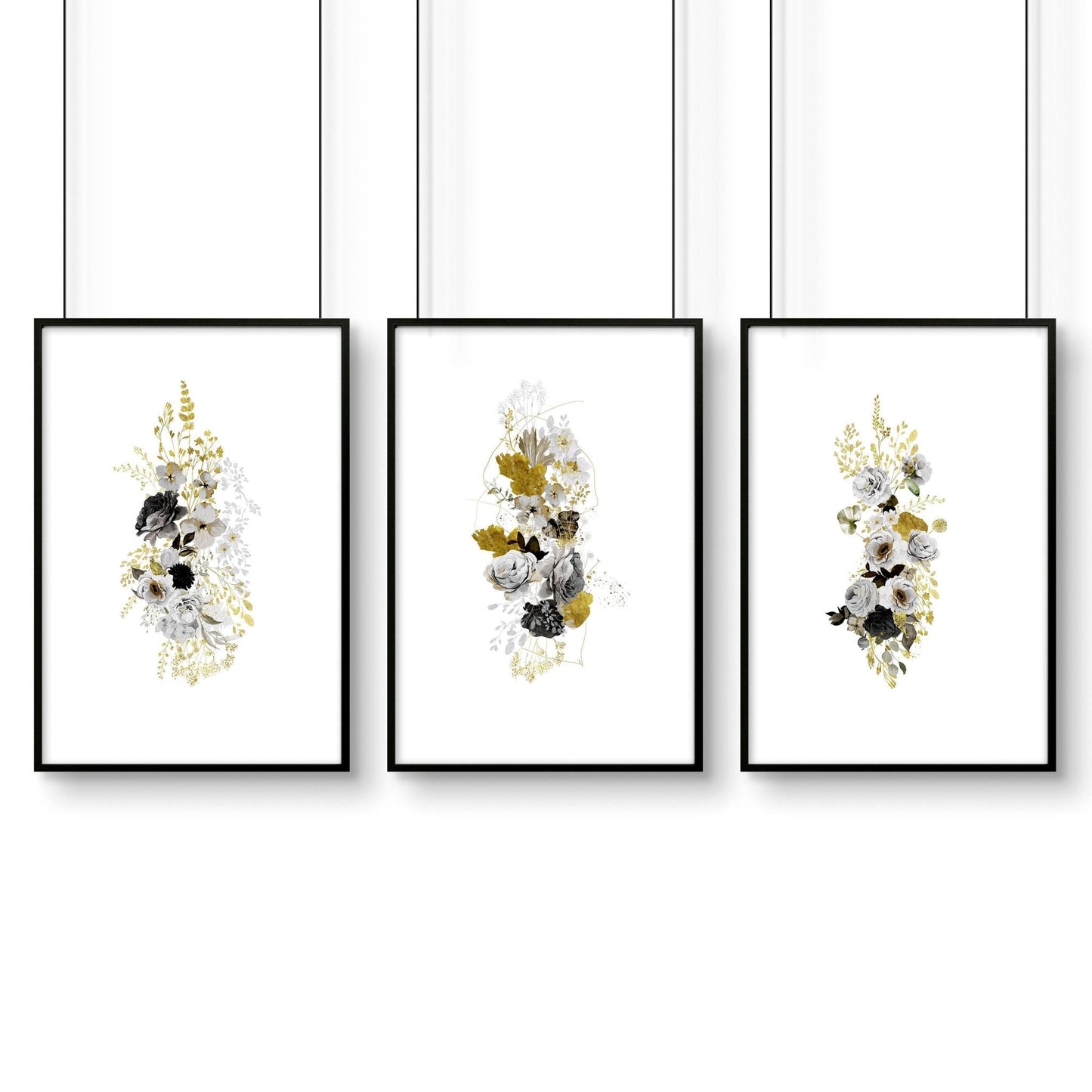 Artwork for kitchen walls | set of 3 wall art