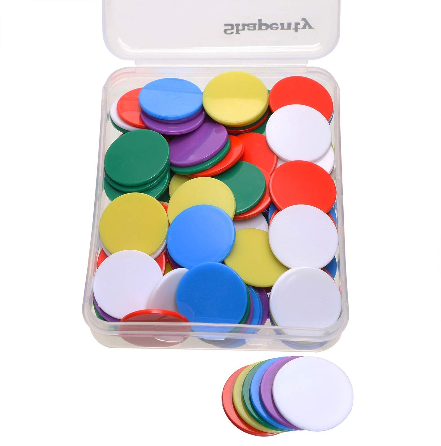 Shapenty 6 Colors Plastic Learning Counters – 120pcs with Box
