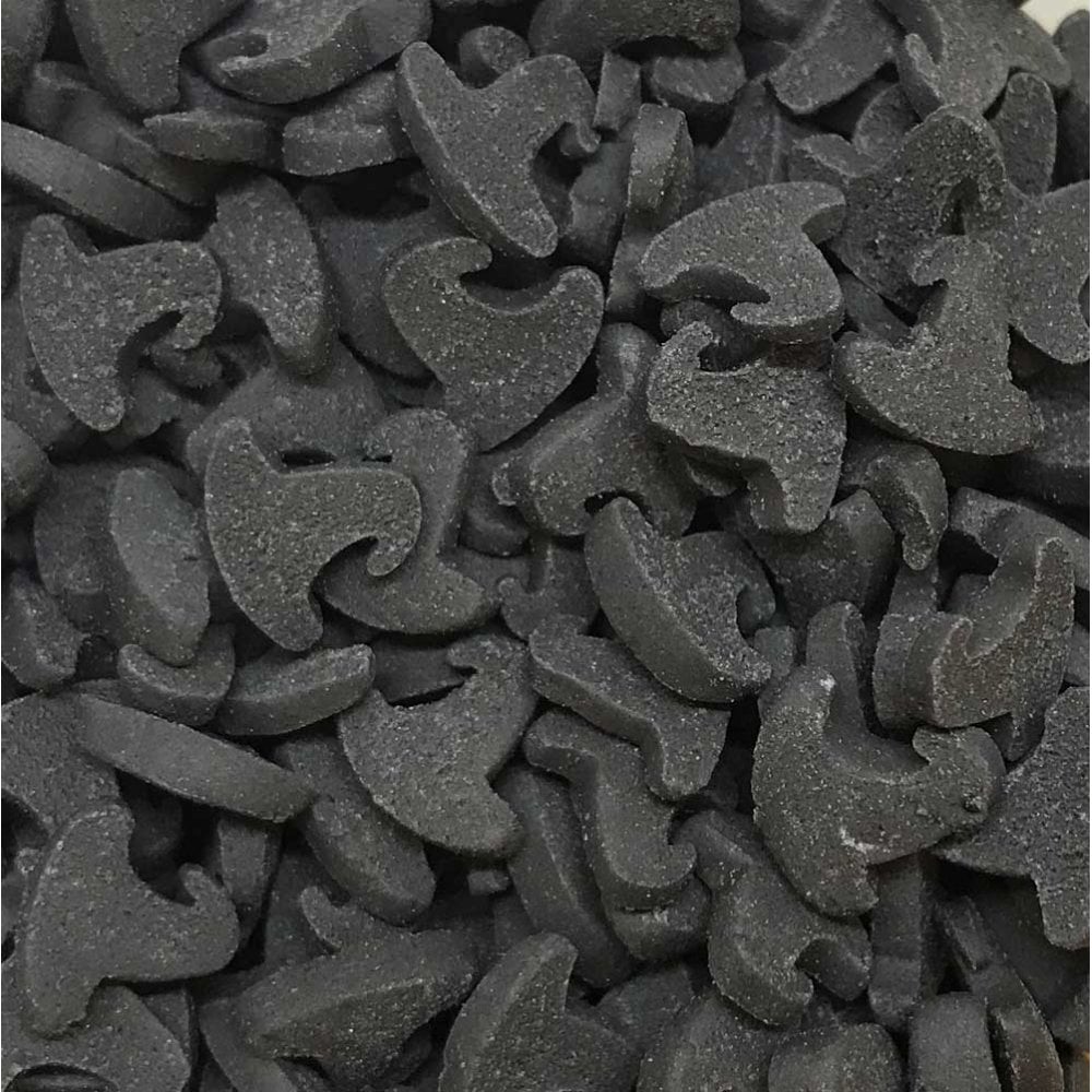 decorate by Truly Shapes, Matt, Witches Hats, Black 400g, best before 28/07/25