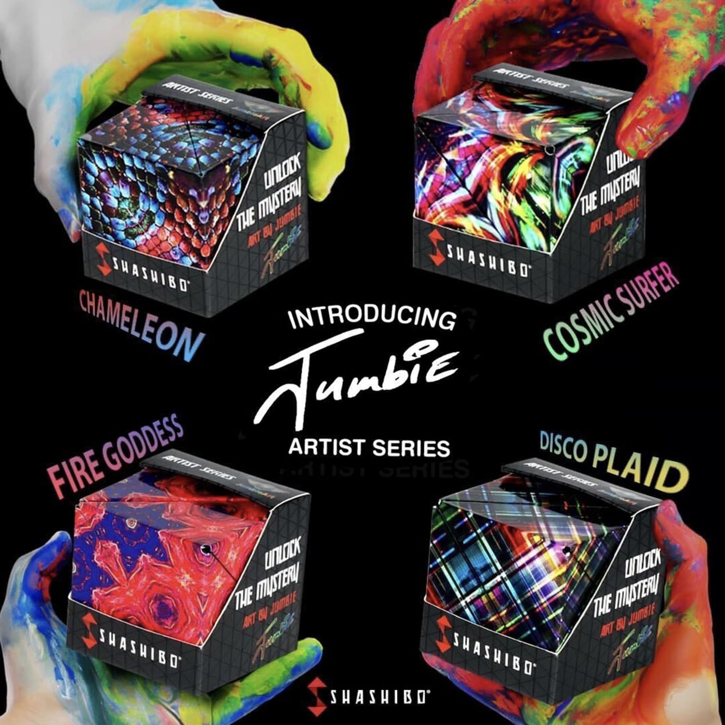 Shashibo Shape Shifting Box – Magnetic Puzzle Cube | 100+ Transformations | The Chameleon Edition