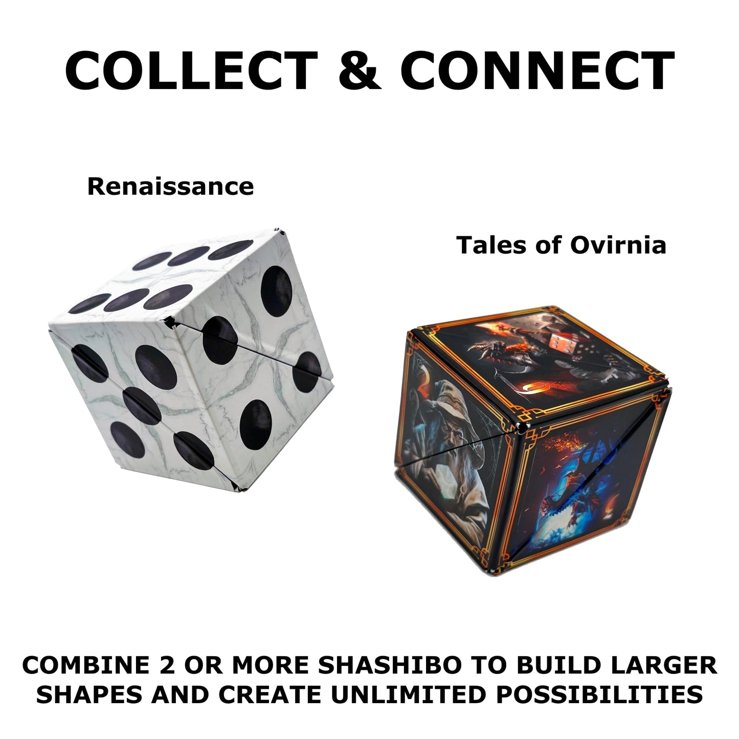 Shashibo Shape Shifting Box — 100+ Shapes, Award-Winning Magnetic Cube