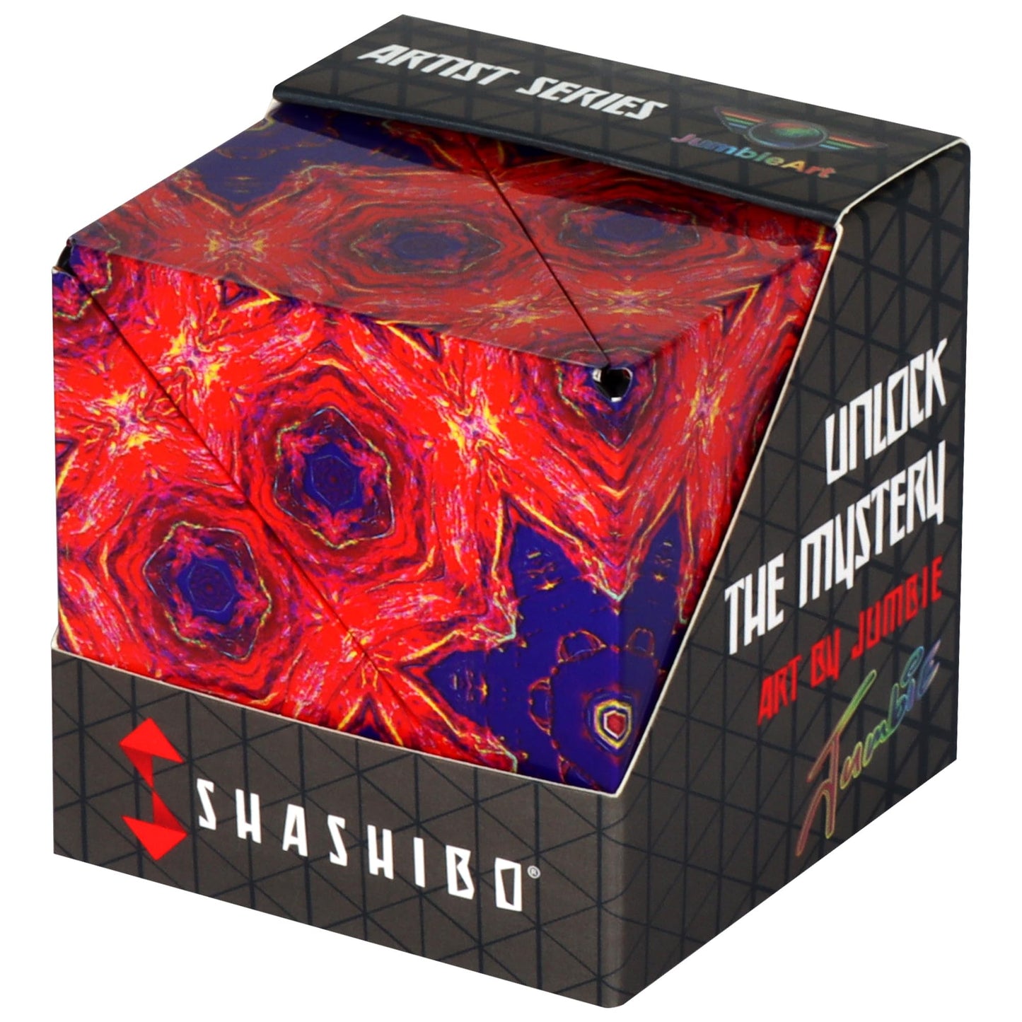 Shashibo Shape Shifting Box – Award-Winning Magnetic Puzzle Cube, 100+ Shapes (Fire Goddess)