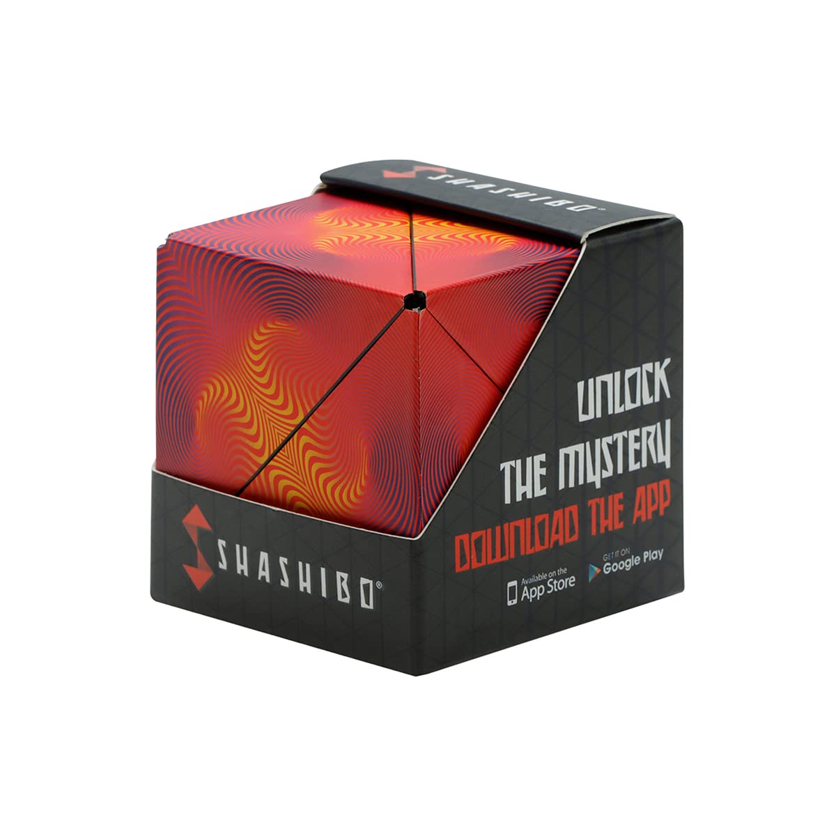 Shashibo Shape Shifting Box - Magnetic Puzzle Cube, 100+ Shapes, STEM Fidget Toy