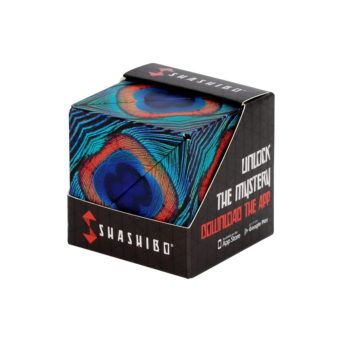 Shashibo Shape Shifting Box – 100+ Transforming Shapes, Ultra-Strong Magnets | STEM Fidget Toy (Wings)
