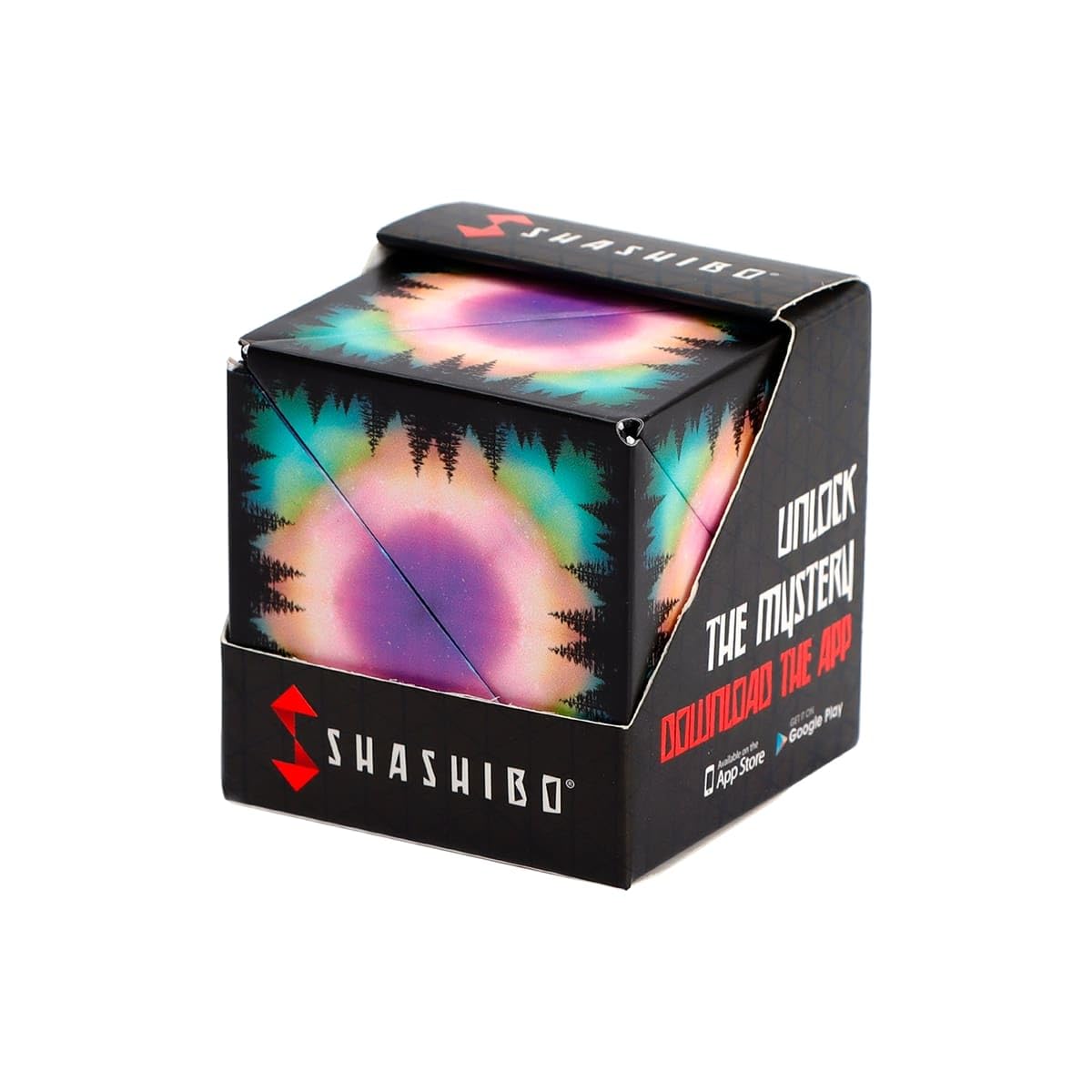 Shashibo Shape Shifting Box – Award-Winning Magnetic Puzzle Cube (Moon)