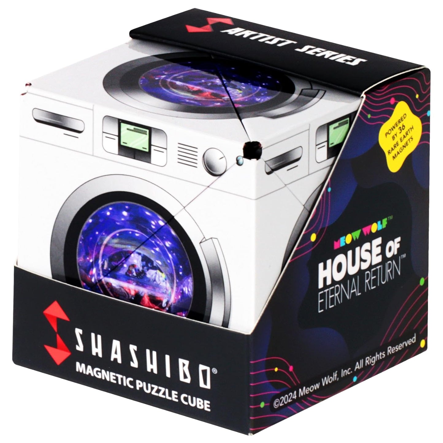 Shashibo Shape Shifting Box — 100+ Shapes, Magnetic STEM Fidget Toy