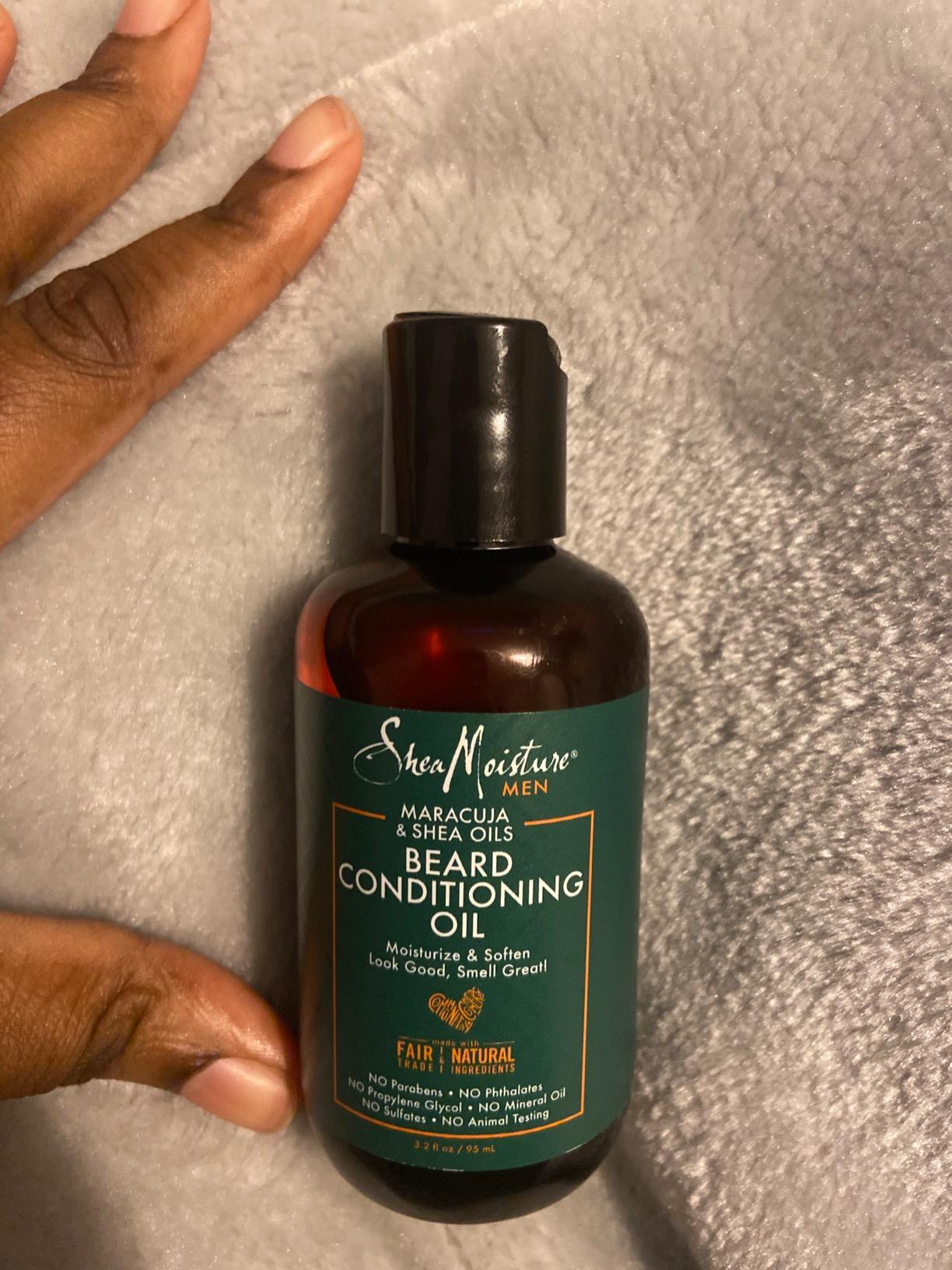 Shea Moisture Maracuja & Shea Beard Oil - Soften & Condition 3.2oz