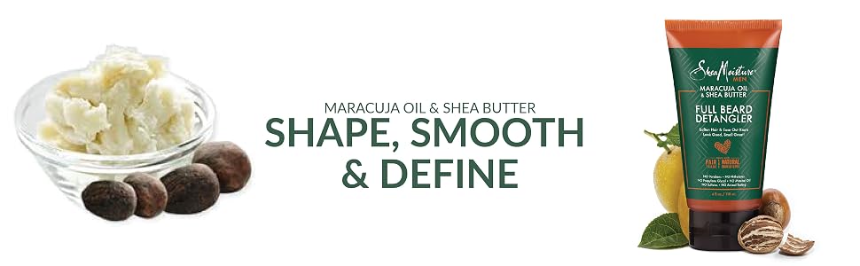 Shea Moisture Men's Maracuja & Shea Butter Beard Detangler