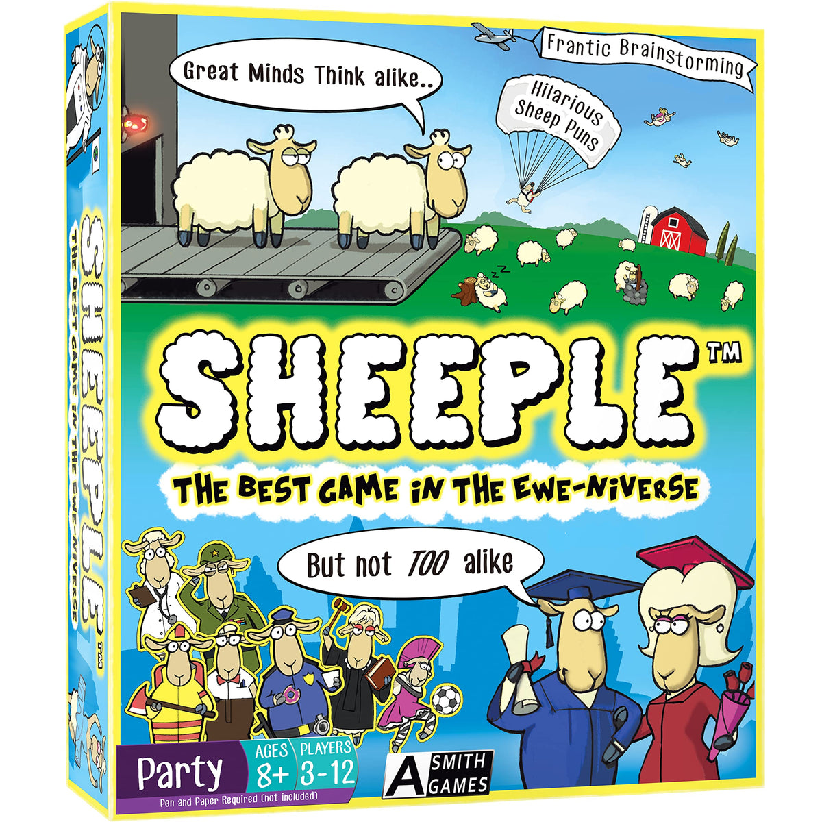 SHEEPLE™ Party Game for Family Game Night | 4-12 Players, 30 Minutes, Ages 8+