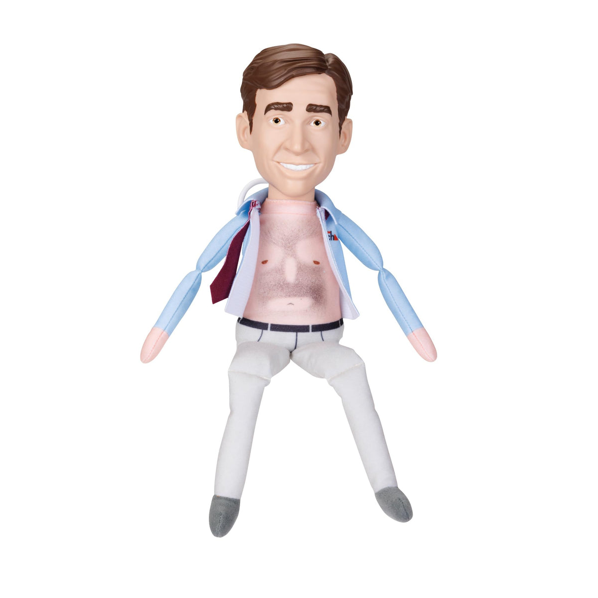 Shelf Talkers Andy 12-Inch Talking Plush — The 40-Year-Old Virgin Collectible