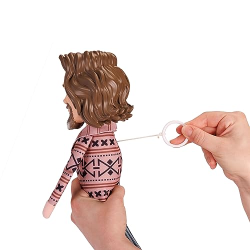 Shelf Talkers 12in Talking Plush The Dude – The Big Lebowski Pull String Collectible