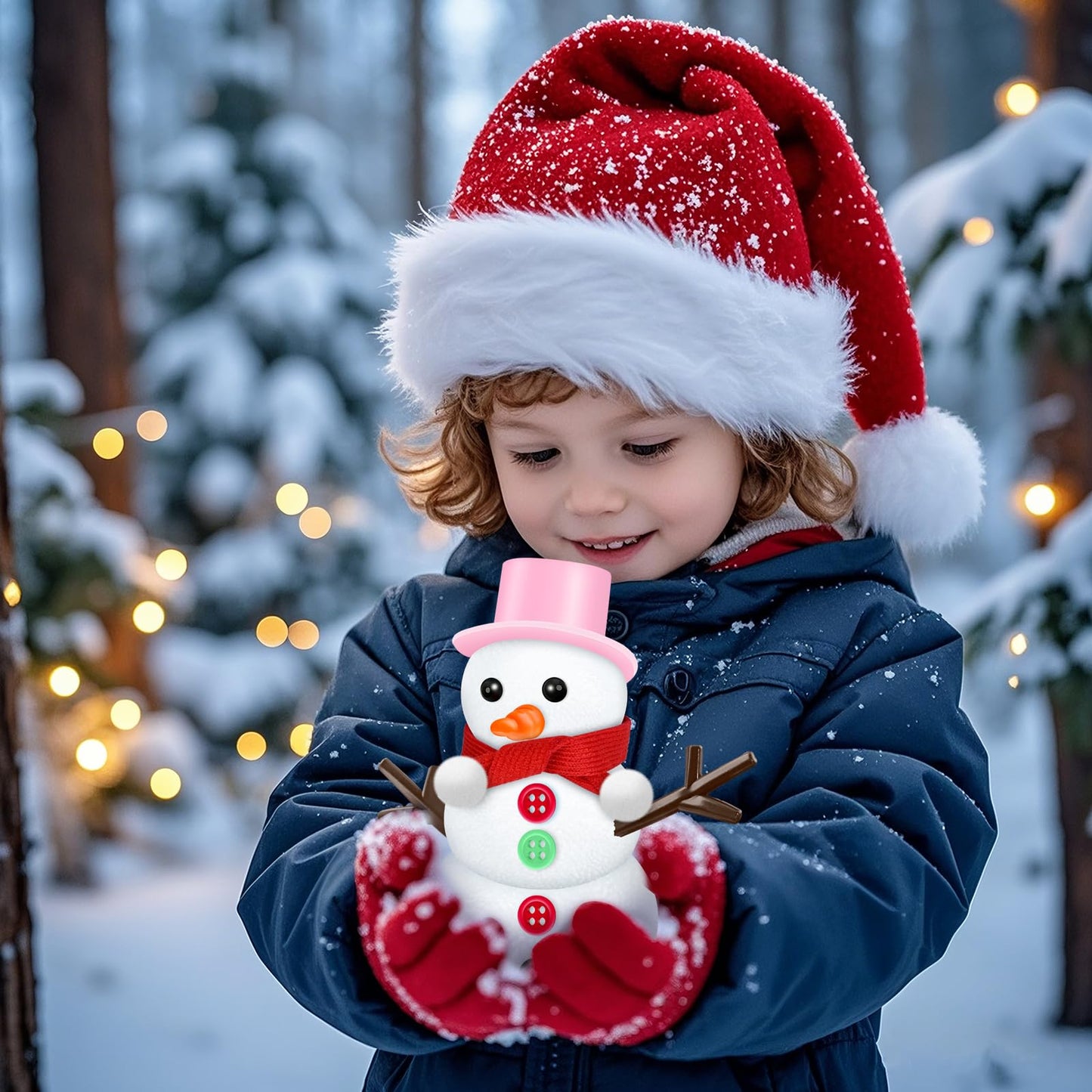 Shemira DIY Snowman Kit – Creative Kids' Christmas Craft & Party Favors