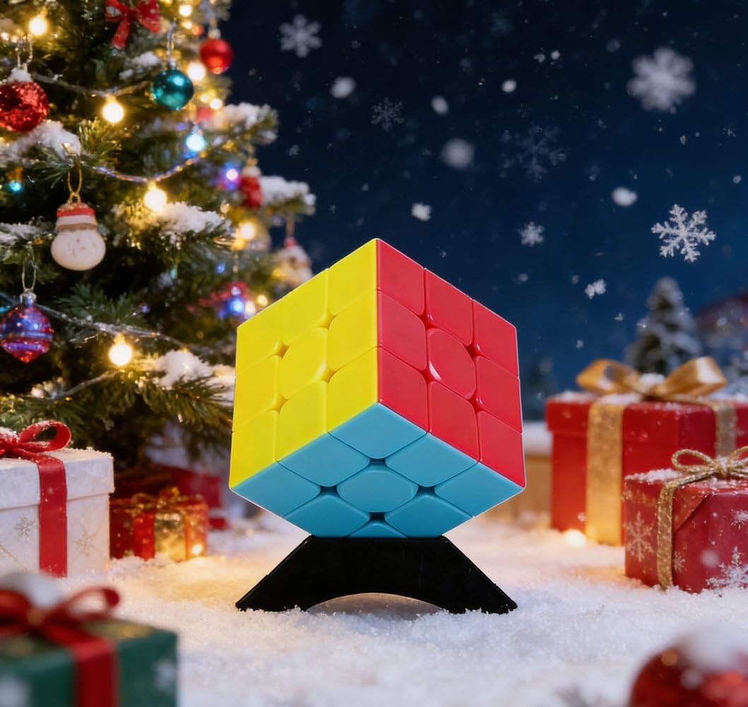 Shengshou 3x3 Speed Cube - Stickerless Classic Puzzle for Quick Solves