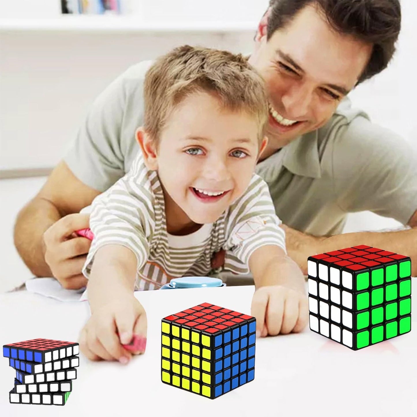 Shengshou 5x5 Speed Cube Puzzle – Full-Size 5x5x5 ABS Cube