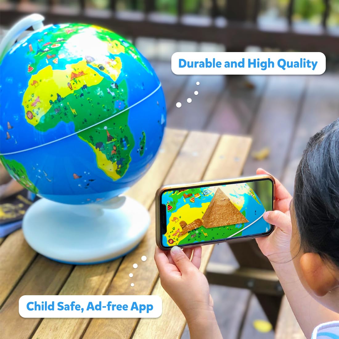 Shifu Orboot Earth Globe for Kids - AR Learning Toy with 1000+ Facts (Ages 4-10)