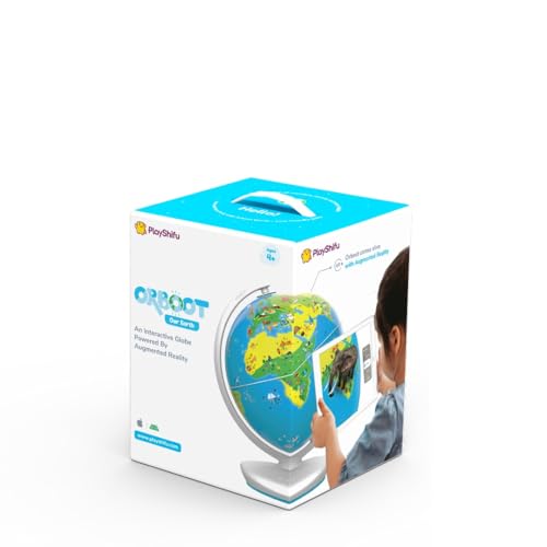 Shifu Orboot Earth Globe for Kids - AR Learning Toy with 1000+ Facts (Ages 4-10)