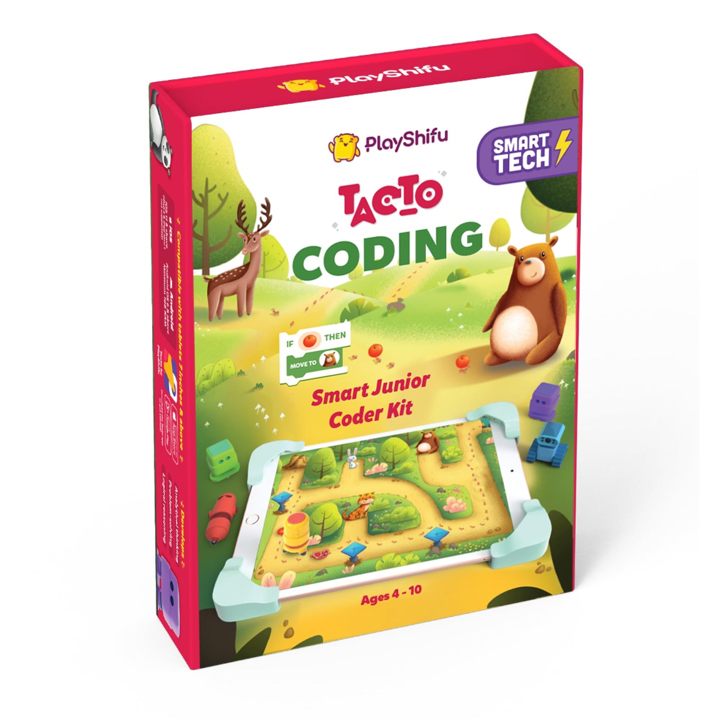 Shifu Tacto Coding Kit + App | Visual Coding for Kids 4–10