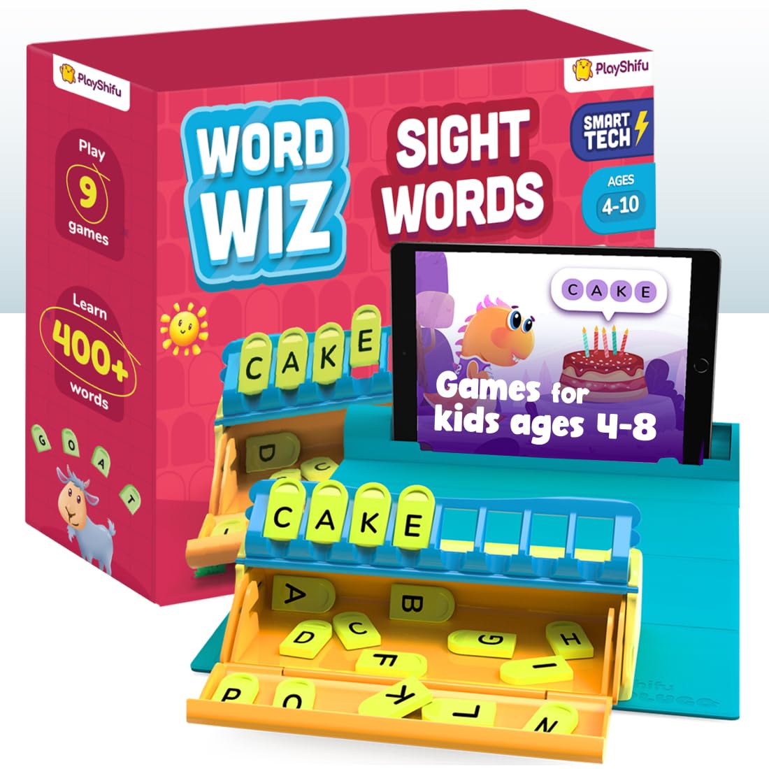 Shifu PlayShifu Word Wiz – Plugo Letters Learning Kit for Kids 4–10