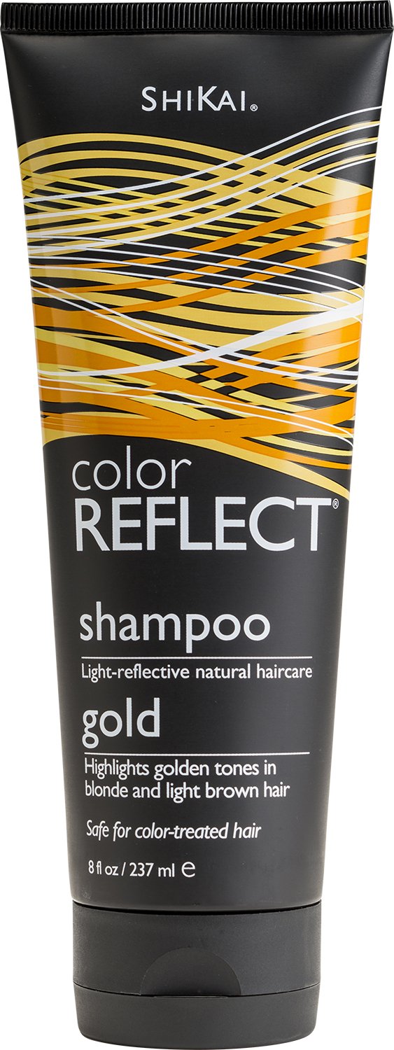 ShiKai Color Reflect Gold Shampoo – Pack of 3, 8 oz Tubes