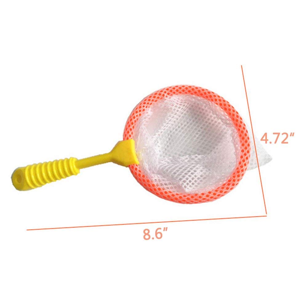 Shindel Durable Kids Bug Catcher Nets – 6-Piece Insect Collecting Net Set for Bath & Outdoor Exploration