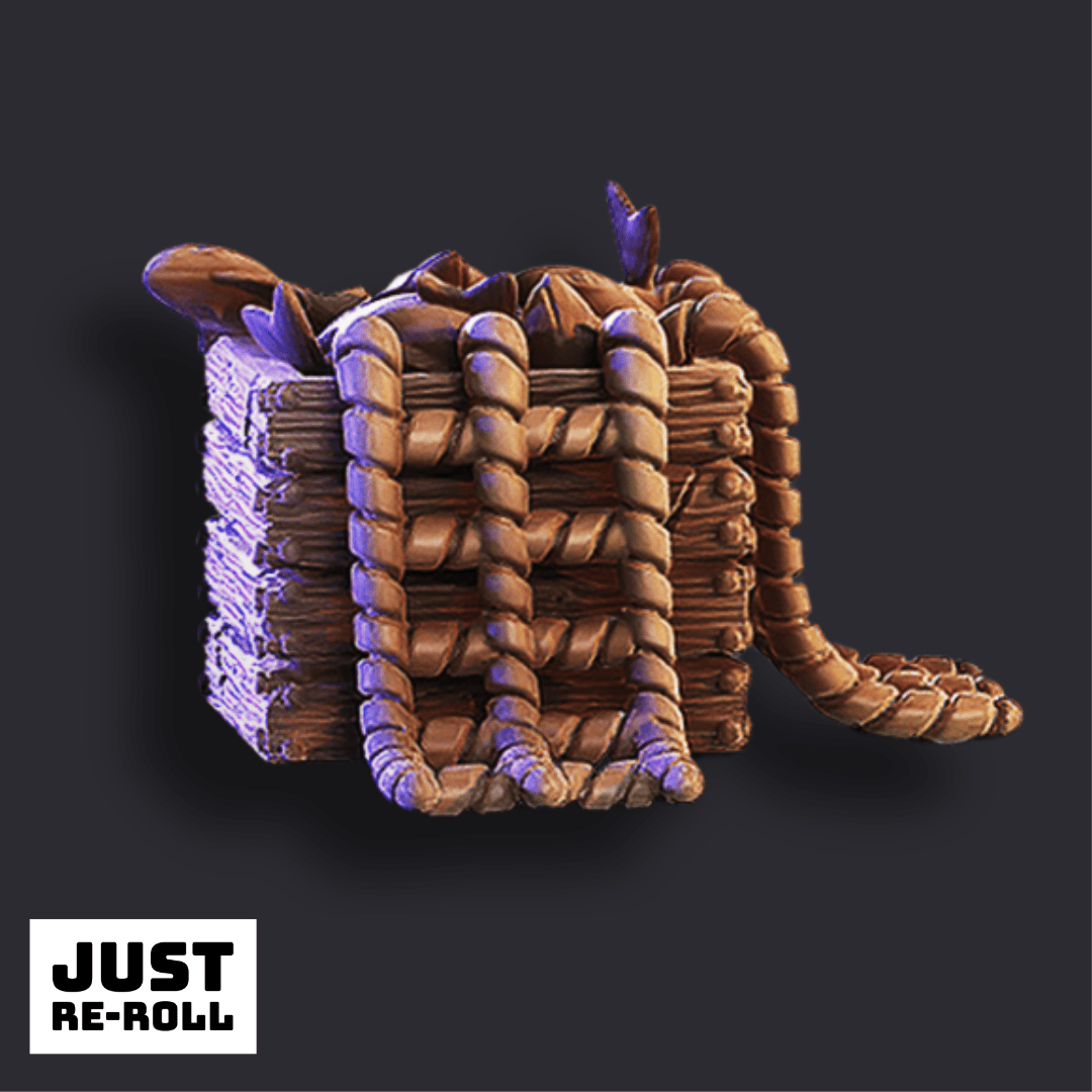 Ship Dockyard Props Pack - 3D Printed Prop Miniatures