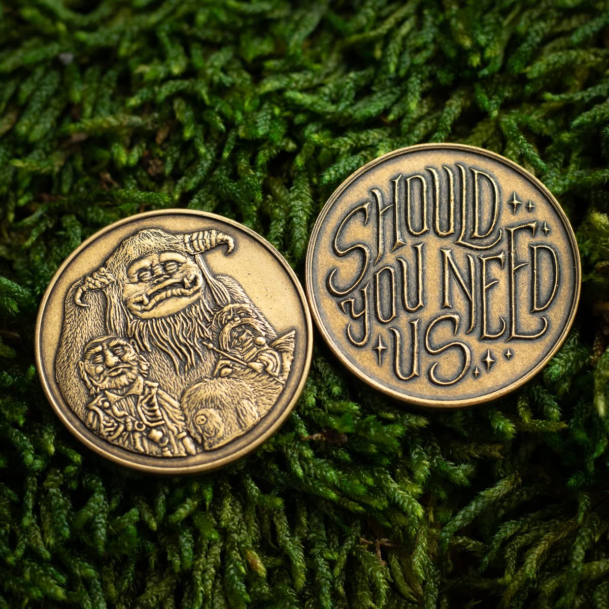 Labyrinth Should You Need Us Friendship Token — Officially Licensed by Shire Post Mint