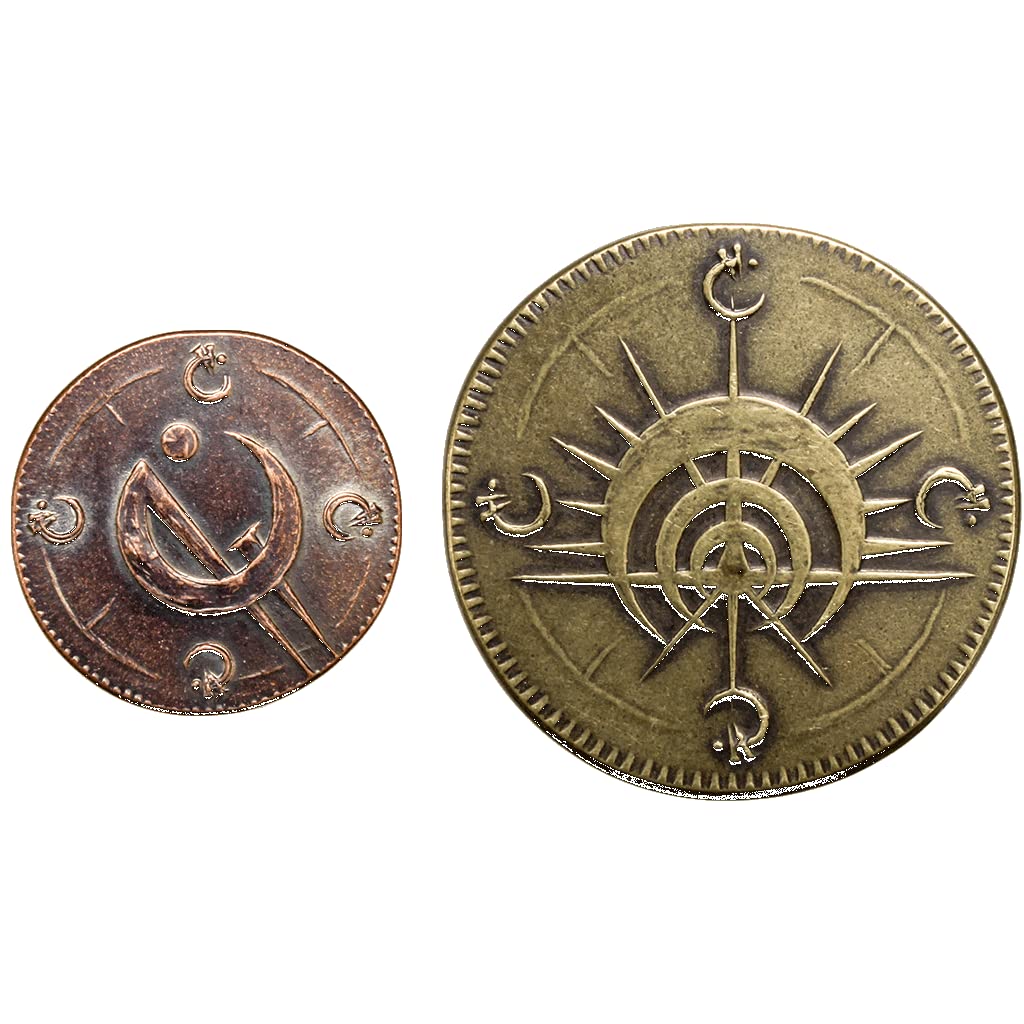 Shire Post Mint Mistborn Set #1 – Final Empire Copper Clip & Brass Boxing